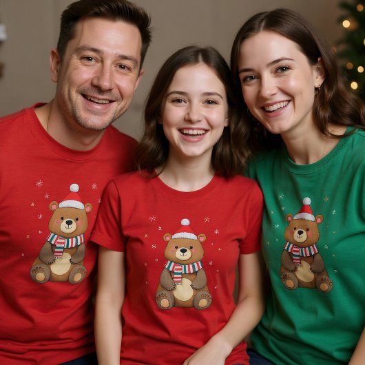 T-Shirt Ours de Noël