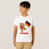 T-shirt Ours de nounours de l'Allemagne (Devant entier)