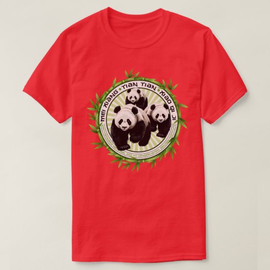 T-shirt Ours de panda Chine (Design devant)