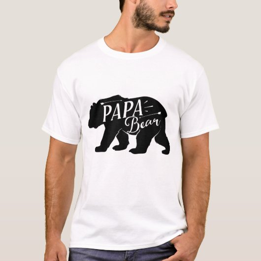 T-shirt Ours de papa (Devant)