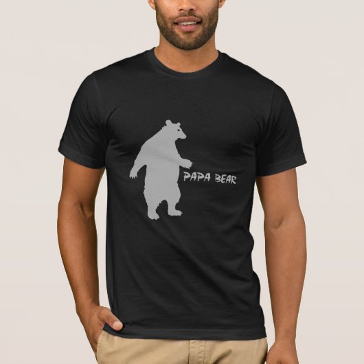 T-shirt Ours de papa (Devant)