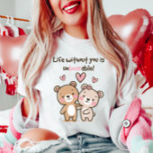 T-shirt Ours de Saint-Valentin mignon