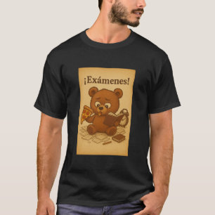 T-shirt Ours de stress de l'examen amusant Illustration