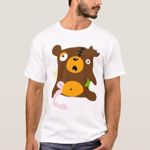 T-shirt Ours de zombi