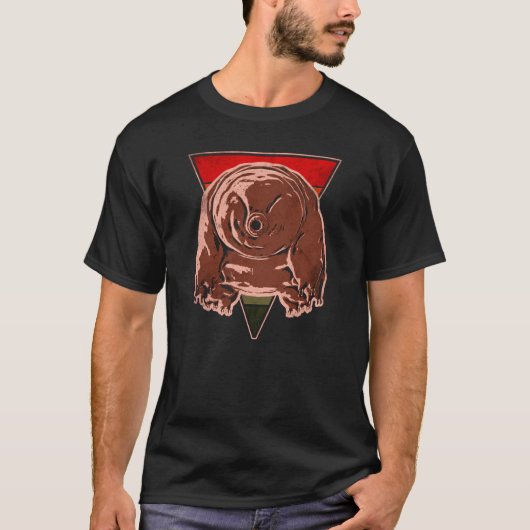 T-shirt Ours d'eau Tardigrade Moss Piglet Micro Animal 1 (Devant)