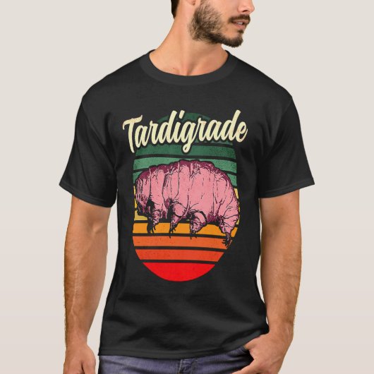 T-shirt Ours d'eau Tardigrade Moss Piglet Micro Animal 5 (Devant)