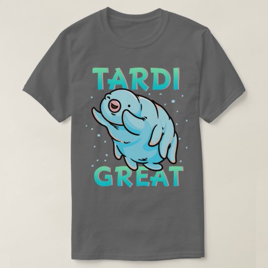 T-shirt Ours d'eau Tardigrade Tardi Grand (Design devant)