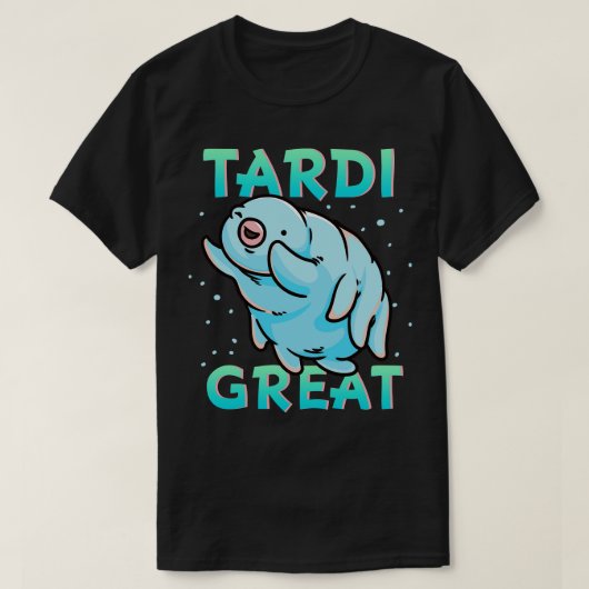 T-shirt Ours d'eau Tardigrade Tardi Grand (Design devant)