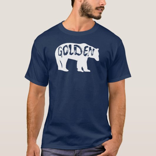T-shirt Ours doré du Colorado (Devant)
