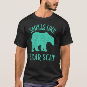 T-shirt Ours drôle d'animal sent comme de la bouse d'ours