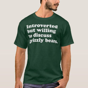 T-shirt Ours drôle Grizzly Ours Hommes Femmes ou Enfants 1