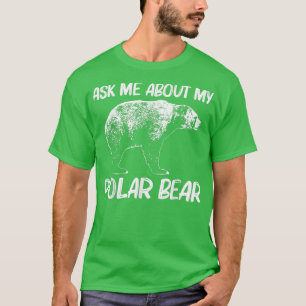 T-shirt Ours Drôle Pour Hommes Femmes Ours Polaires Panda