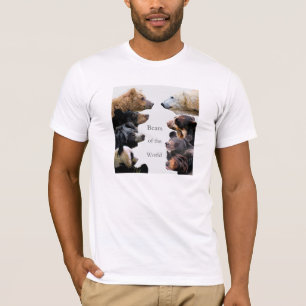 T-shirt Ours du monde