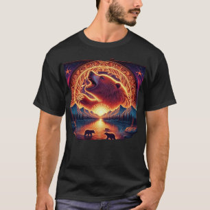 T-shirt Ours du soleil du matin.