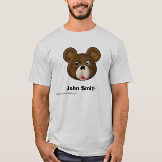 T-shirt Ours dur, John Smith (Devant)