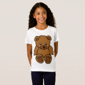 T-Shirt Ours en peluche Brown (Devant entier)