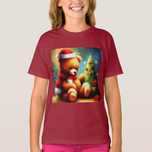 T-shirt Ours en peluche de Noël 1