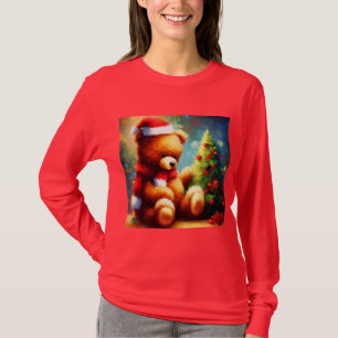 T-shirt Ours en peluche de Noël 1