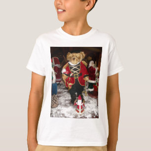 T-shirt Ours en peluche soldat casse-noisette vintage Noël