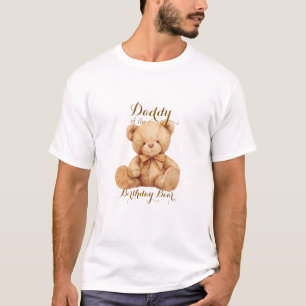 T-shirt Ours en Teddy Balloon beige Anniversaire