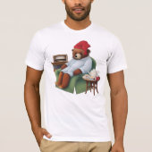 T-shirt Ours endormi : Passé mon temps d'hibernation Tee (Devant)
