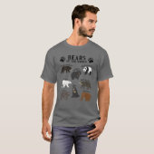 T-shirt Ours Espèces Du Monde Ours Polaires Mignons (Devant entier)