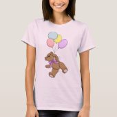 T-shirt Ours et ballons en peluche (Devant)