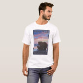T-shirt Ours et CUB - Skagway, Alaska (Devant entier)