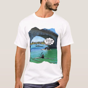 T-shirt Ours et petit sur Jet ski dans le lac Havasu