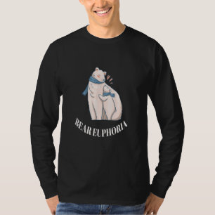 T-shirt Ours Euphoria Cute Polar Ours Famille Designs Pres