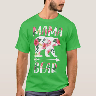 T-shirt Ours Floral Correspondant aux tenues de famille, M