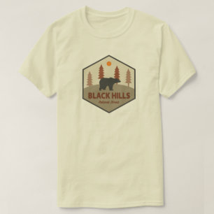 T-shirt Ours forestier national de Black Hills