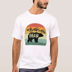 T-shirt Ours frère Sunset rétro