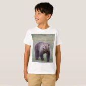 T-shirt Ours gris (Devant entier)
