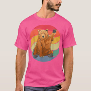 T-shirt Ours grizzli de la forêt naturelle