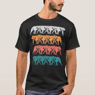 T-shirt Ours grizzli Forêt animale Ours rétro
