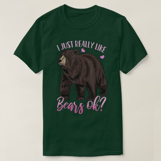 T-shirt Ours Grizzli Ours (Design devant)