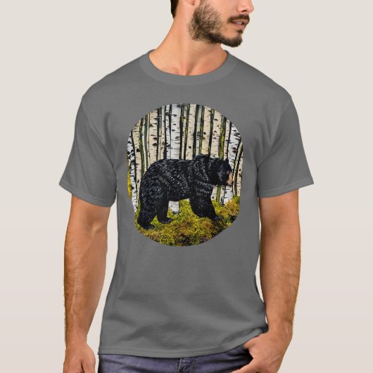 T-shirt Ours grizzly (Devant)