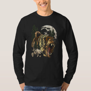 T-shirt Ours Grizzly Faune Esprit Animal Totem de la Natur