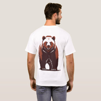 T-shirt Ours Grizzly Gras