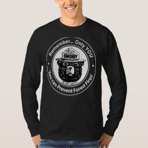 T-shirt Ours Grizzly N'oubliez que vous pouvez prévenir la