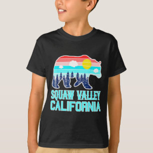 T-shirt Ours grizzly vallée olympique californie vintage