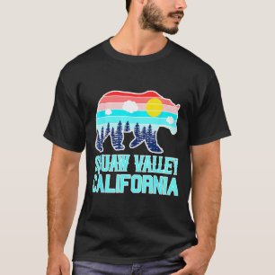 T-shirt Ours grizzly vallée olympique californie vintage