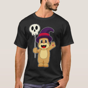 T-shirt Ours Halloween sorcier fantôme