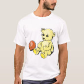 T-shirt Ours Jaune Teddy (Devant)