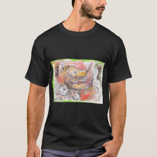 T-shirt Ours jouet automatique avec clown musical, danseur