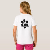 T-shirt Ours Kawaii Panda (Dos entier)