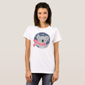 T-Shirt ours koala Noël d'hiver (Devant entier)