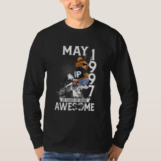 T-shirt Ours légendaires 28e anniversaire mai 1997 28 ans