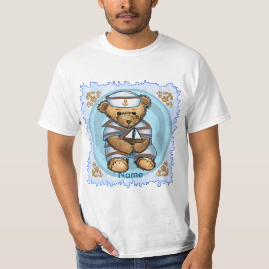 T-shirt Ours marin  (Devant)